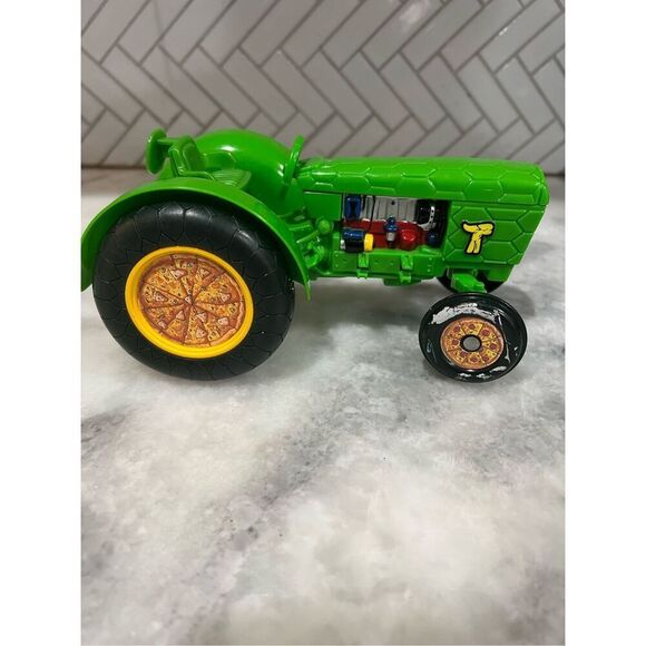 TMNT TEENAGE MUTANT NINJA TURTLES FARMER MIKE’S TURTLE TRACTOR 1993 PLAYMATES - Picture 1 of 15